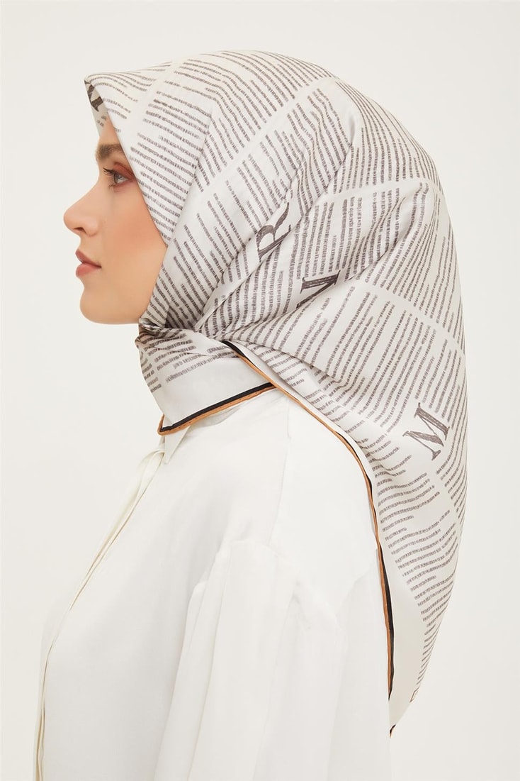Armine Twill İpek Eşarp 23Ya8942 6 03