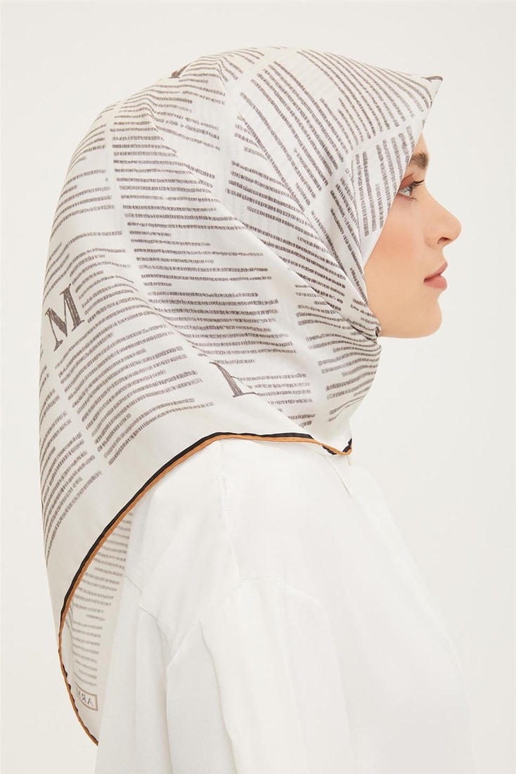 Armine Twill İpek Eşarp 23Ya8942 6 03