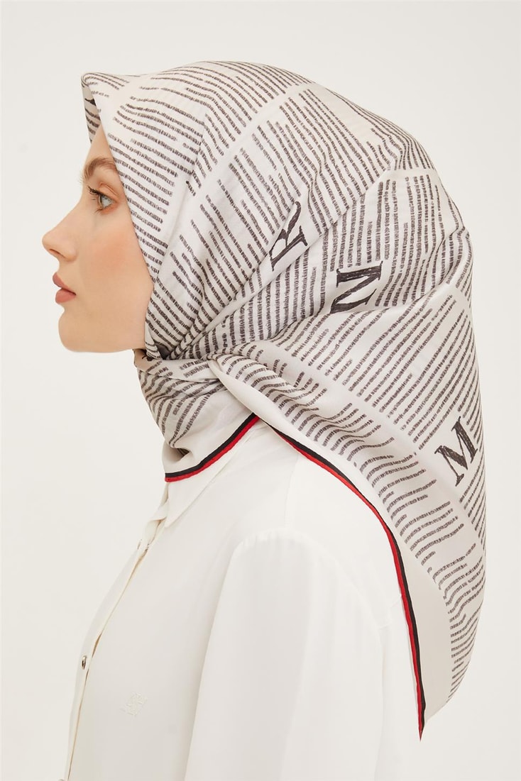 Armine Twill İpek Eşarp 23Ya8942 6 06