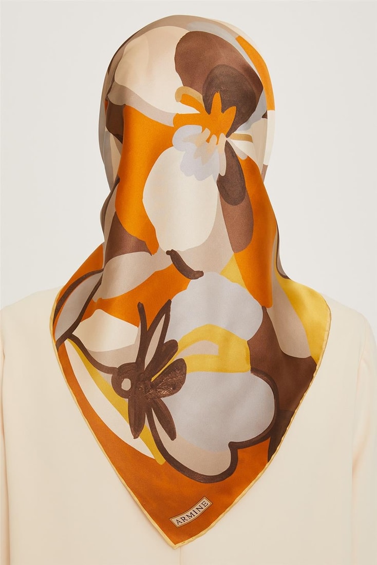 Armine Sura Pure Silk Scarf 9200D 50 34