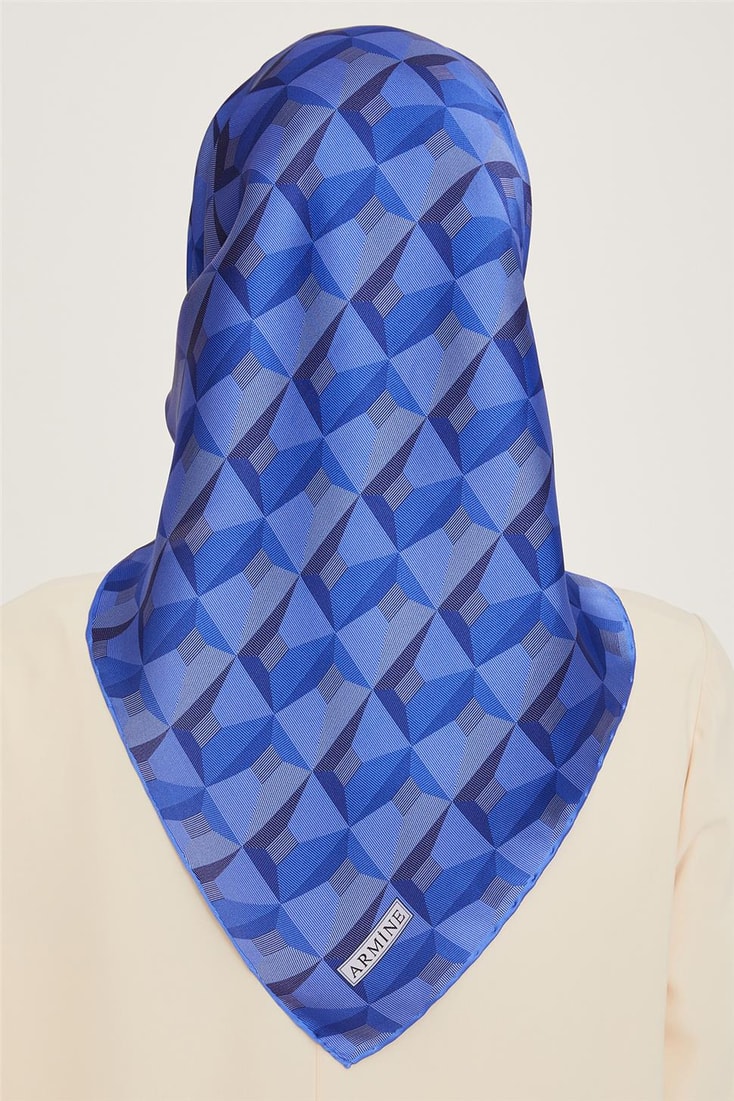 Armine Sura Saf İpek Eşarp 9204D 05