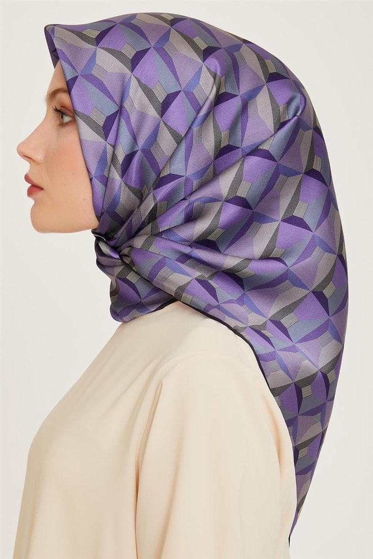 Armine Sura Saf İpek Eşarp 9204D 37
