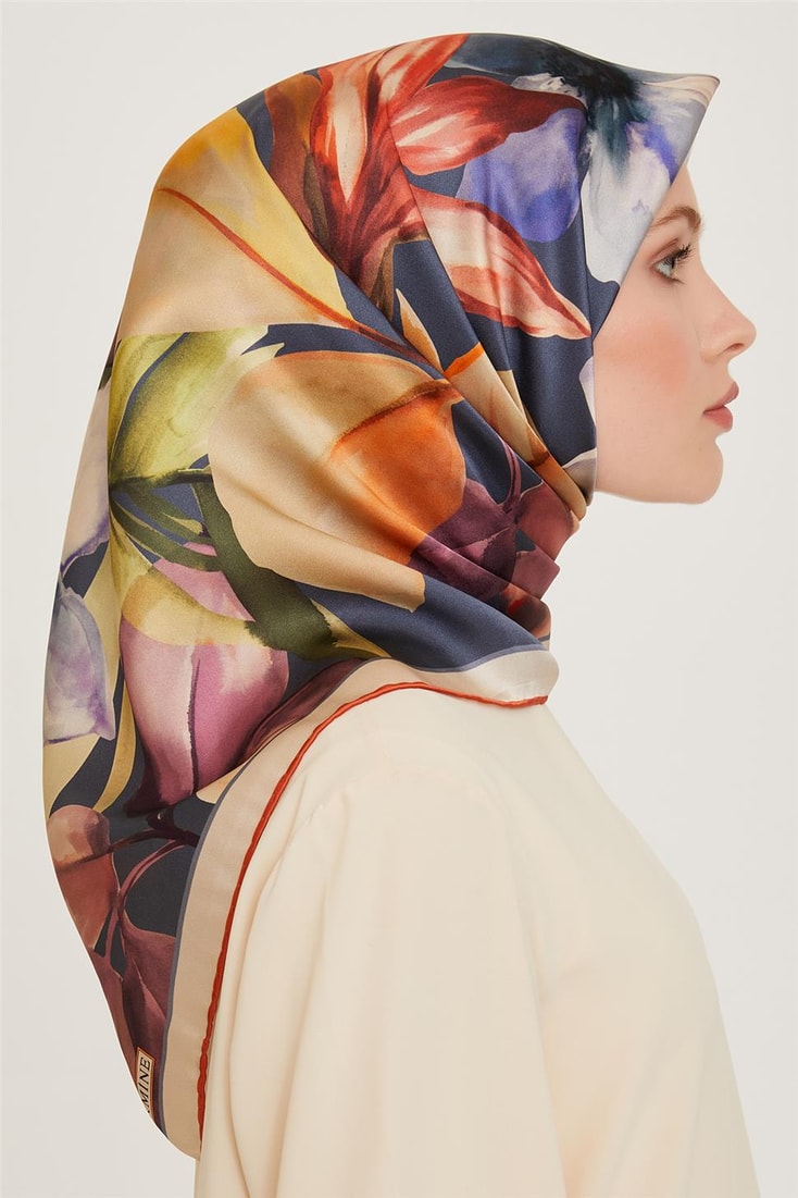 Armine Sura Pure Silk Scarf 9205D 84 05