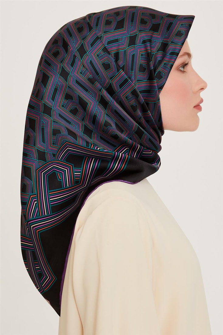 Armine Sura Saf İpek Eşarp 9213D 80