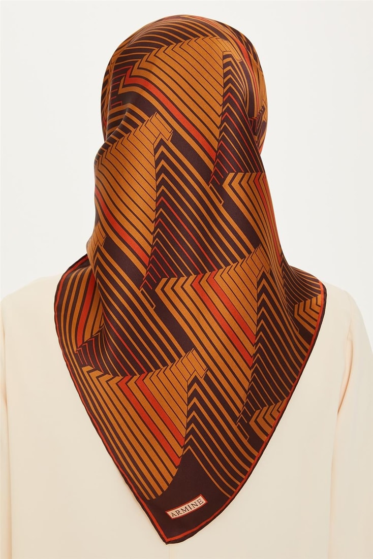 Armine Sura Pure Silk Scarf 9218D 05