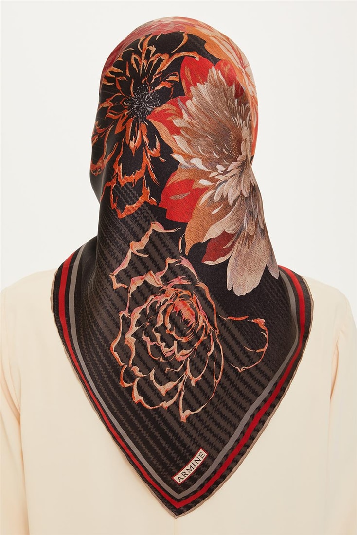 Armine Sura Pure Silk Scarf 9220D 06