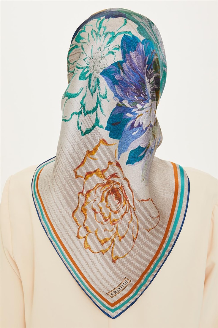 Armine Sura Pure Silk Scarf 9220D 31