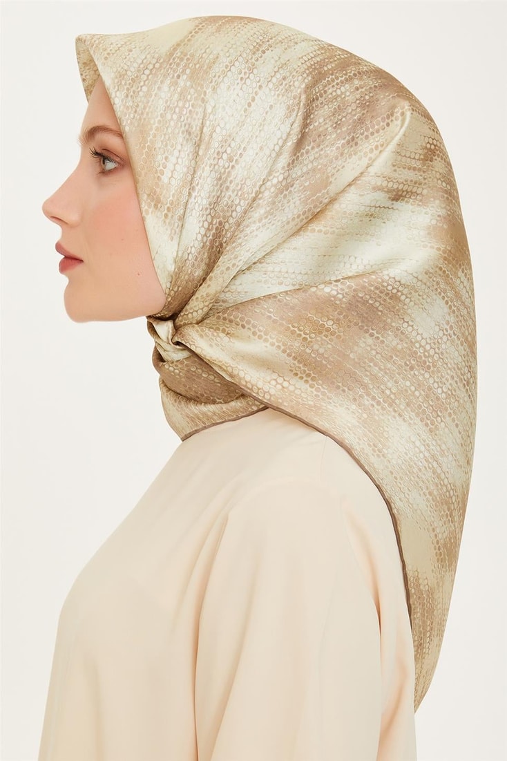 Armine Sura Saf İpek Eşarp 9221D 36