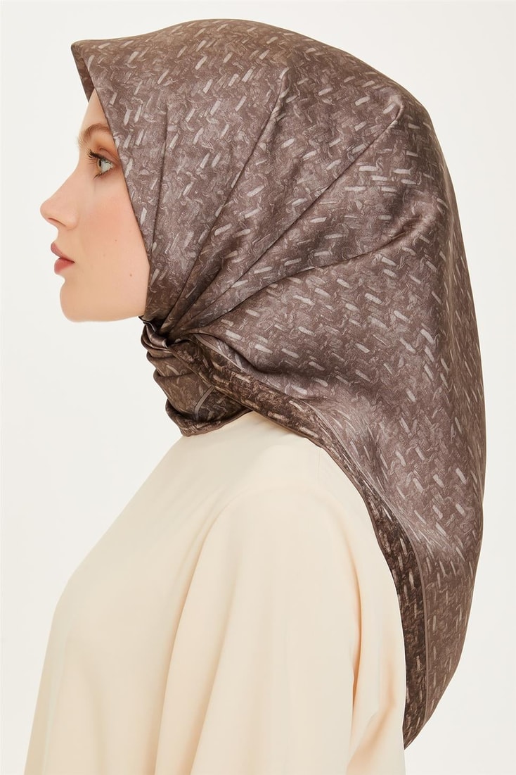 Armine Sura Saf İpek Eşarp 9230D 84 86