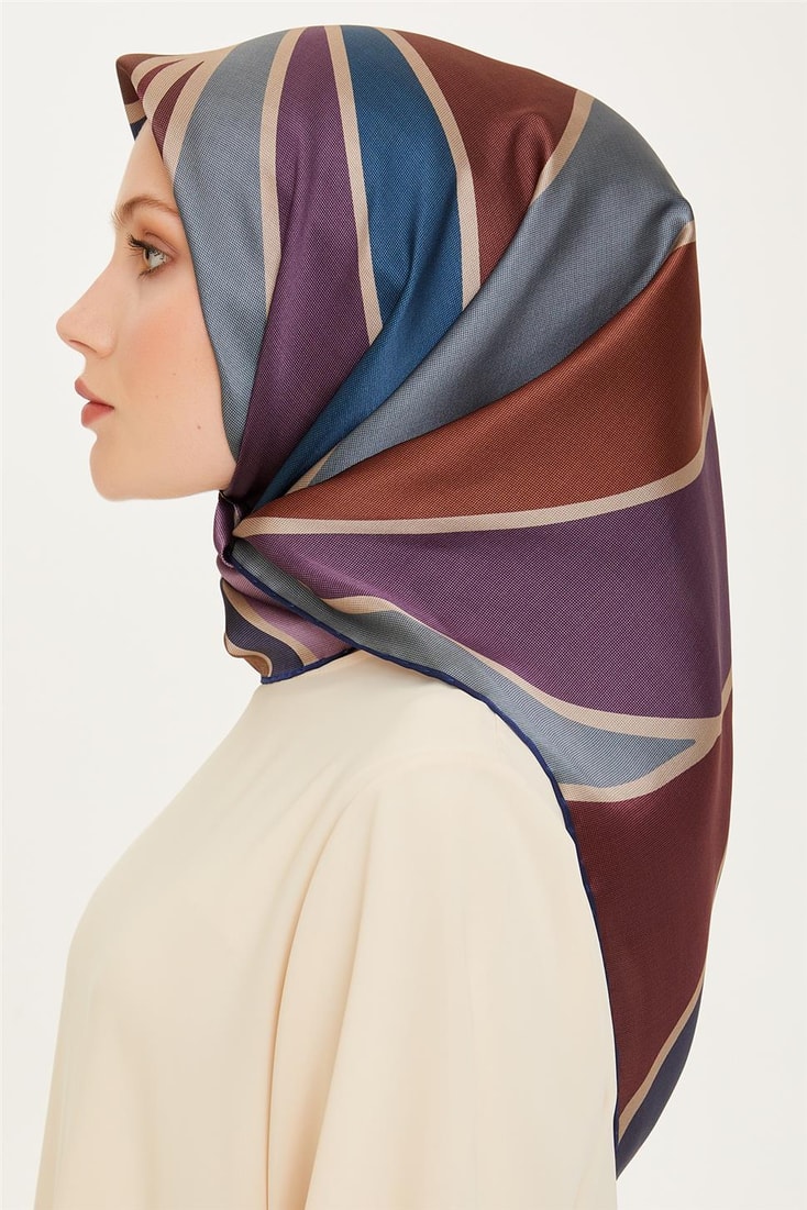 Armine Sura Saf İpek Eşarp 9232D 32