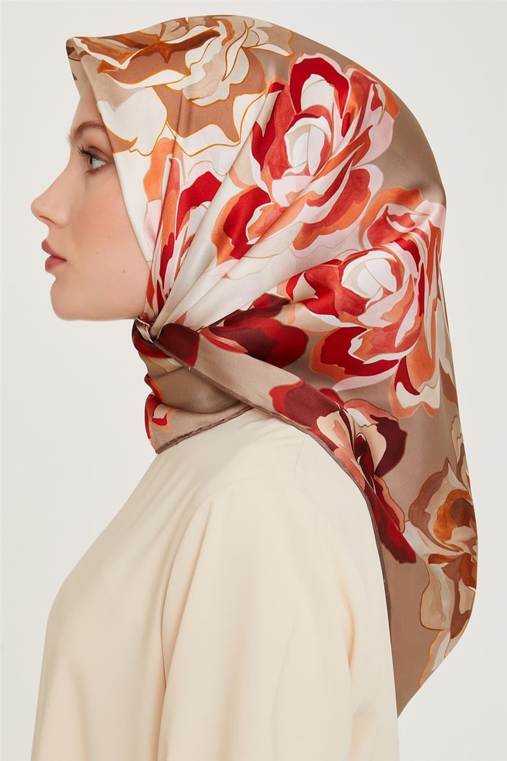 Armine Sura Pure Silk Scarf 9234D 01 01