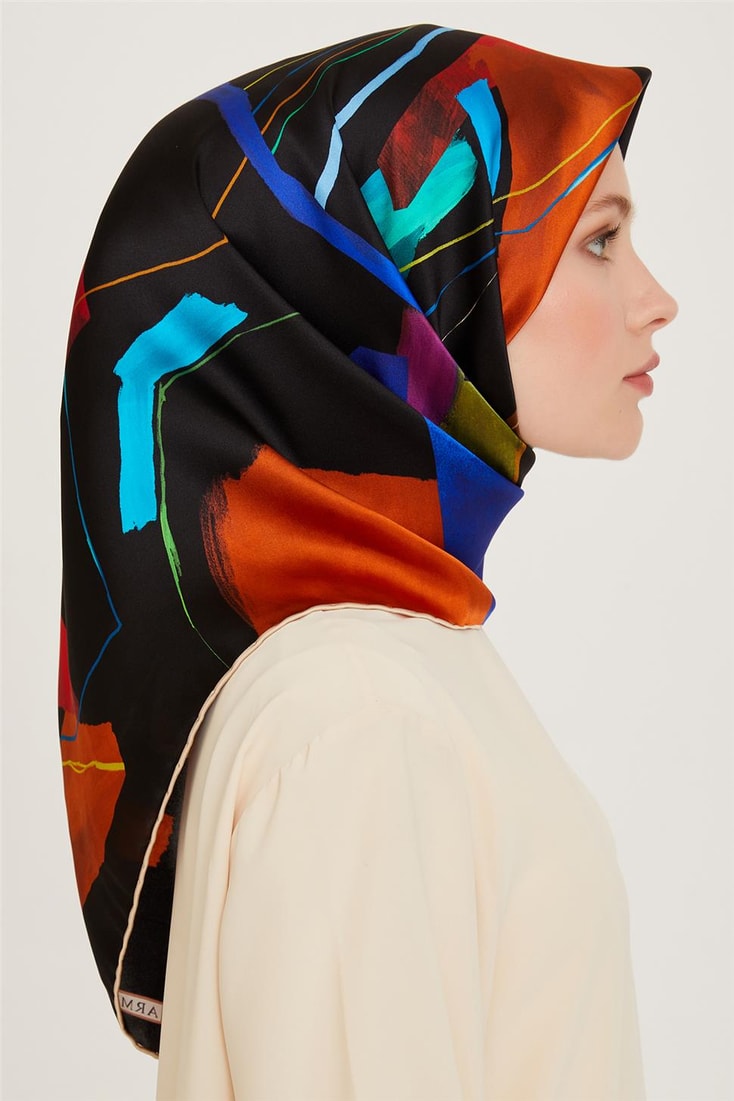 Armine Sura Pure Silk Scarf 9241D 82 83
