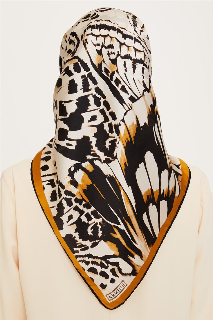 Armine Sura Saf İpek Eşarp 9256D 31