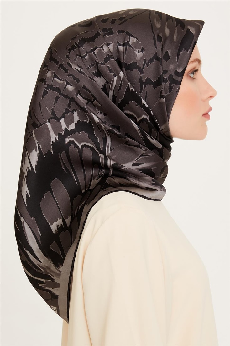 Armine Sura Saf İpek Eşarp 9256D 33