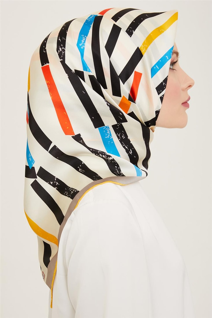 Armine Sura Silk Scarf 24Ya9101 32 09