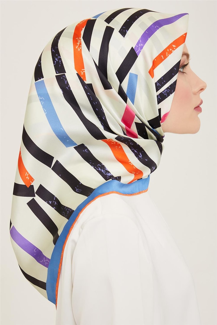 Armine Sura Silk Scarf 24Ya9101 32 32