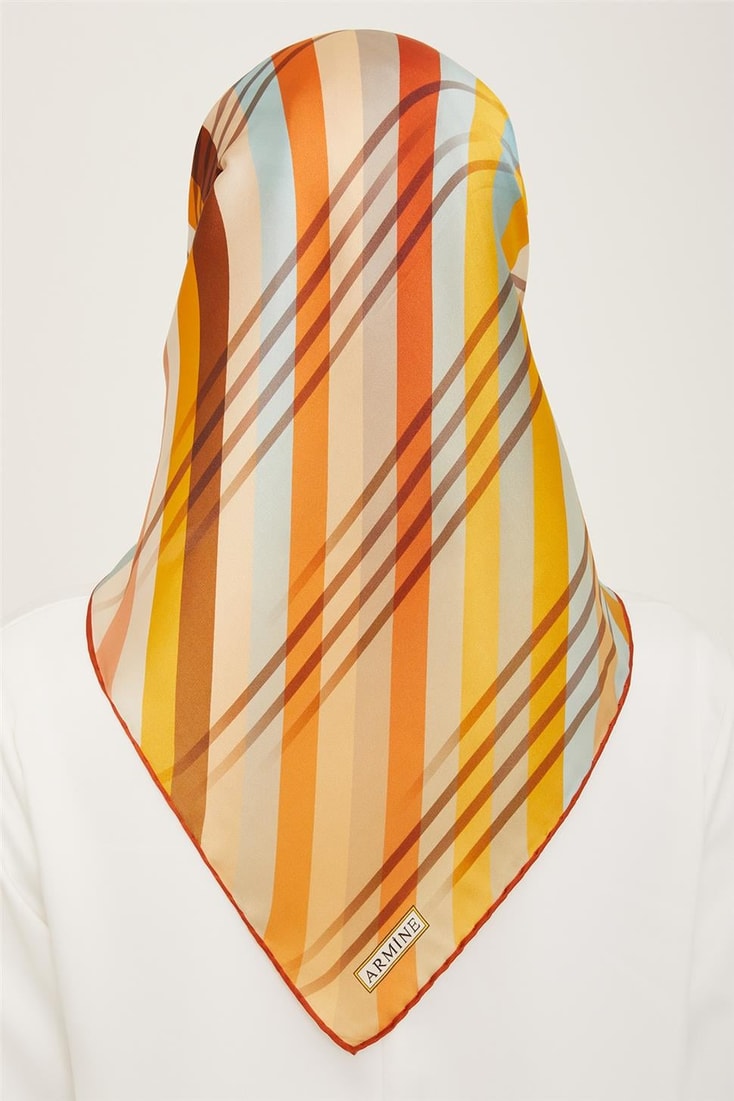 Armine Twill İpek Eşarp 24Ya9107 50 32