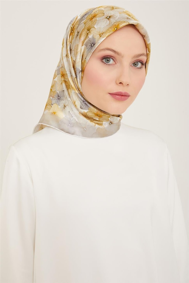 Armine Twill İpek Eşarp 24Ya9108 83 34
