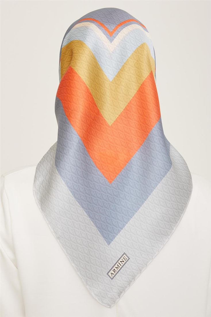 Armine Sura Silk Scarf 24Ya9111 82 31