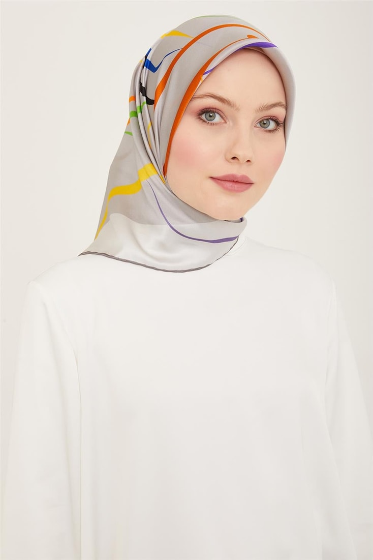 Armine Twill İpek Eşarp 24Ya9115 31 35