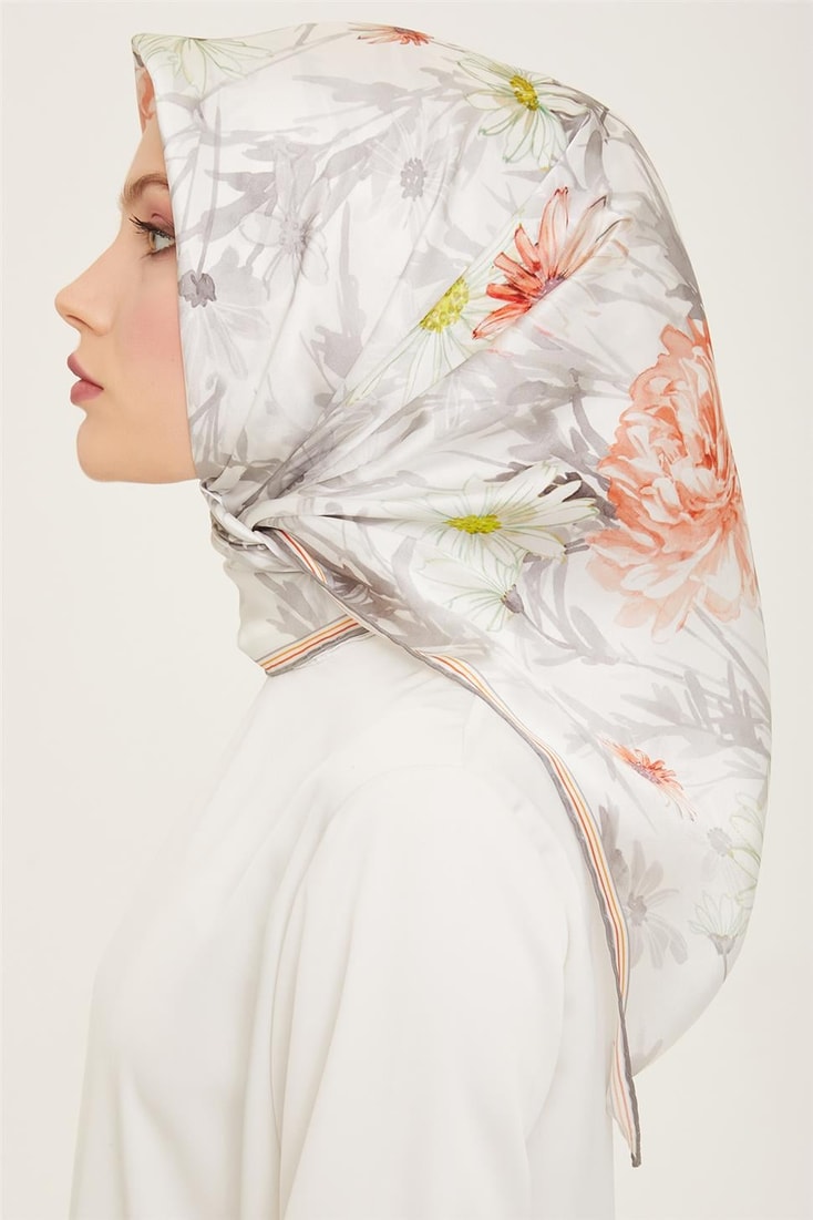 Armine Twill İpek Eşarp 24Ya9129 37