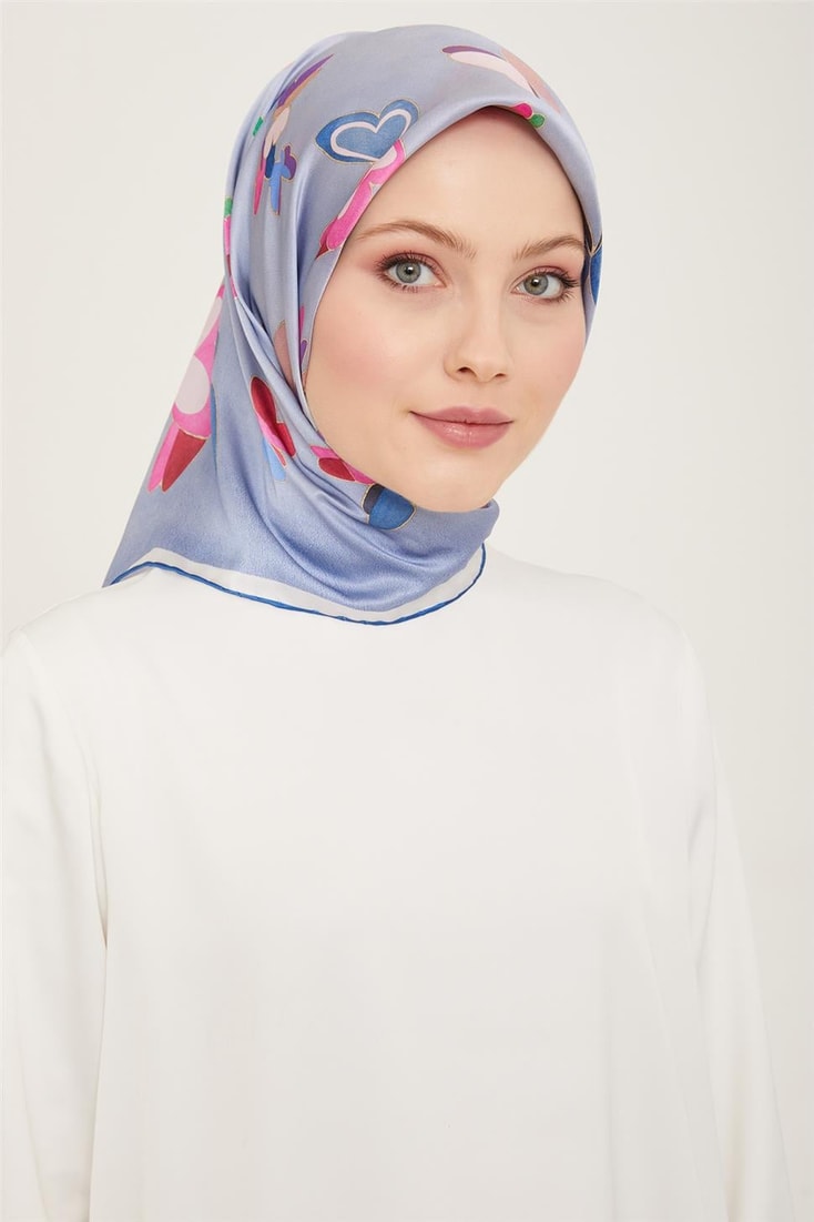 Armine Twill İpek Eşarp 24Ya9146 33 34