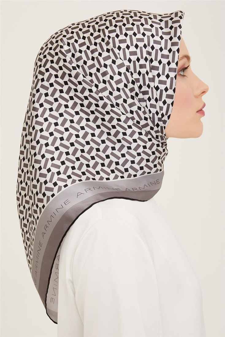 Armine Twill İpek Eşarp 24Ya9151 4 04