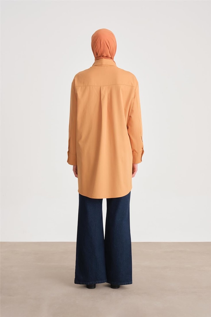 Armine Gömlek Ort3443 Camel