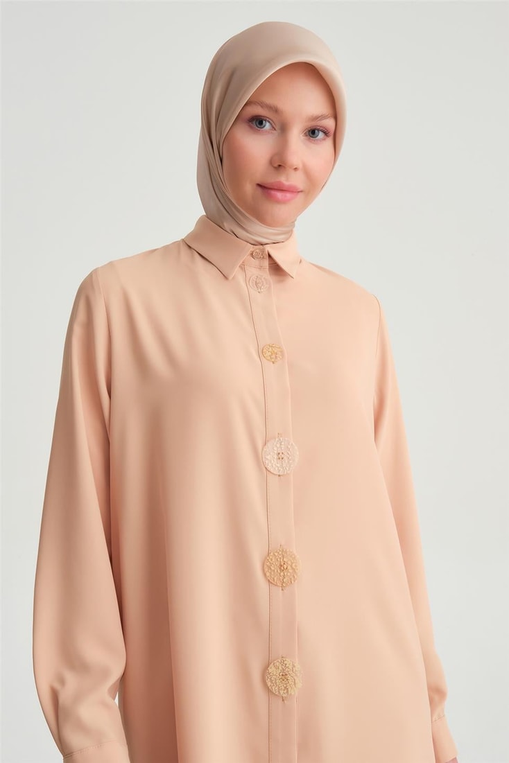 Armine Tunic Ort4208 Biscuit