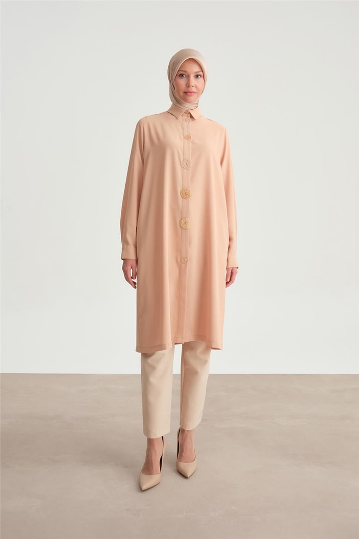 Armine Tunic Ort4208 Biscuit