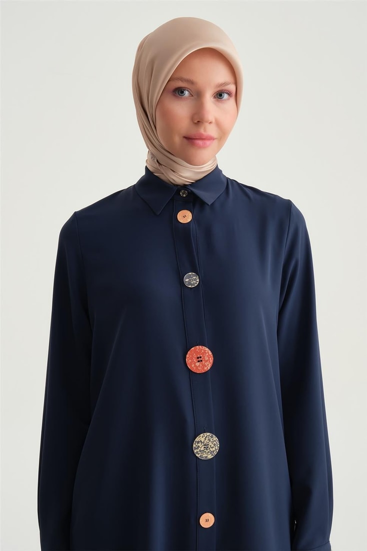 Armine Tunic Ort4208 Navy Blue