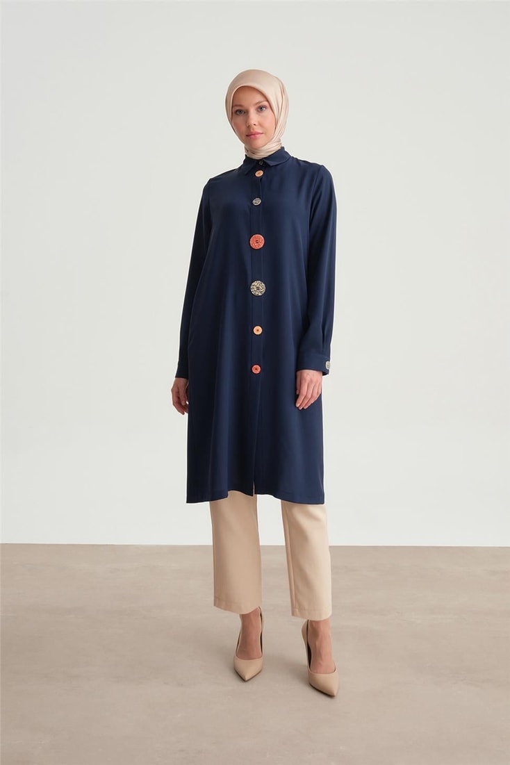 Armine Tunic Ort4208 Navy Blue