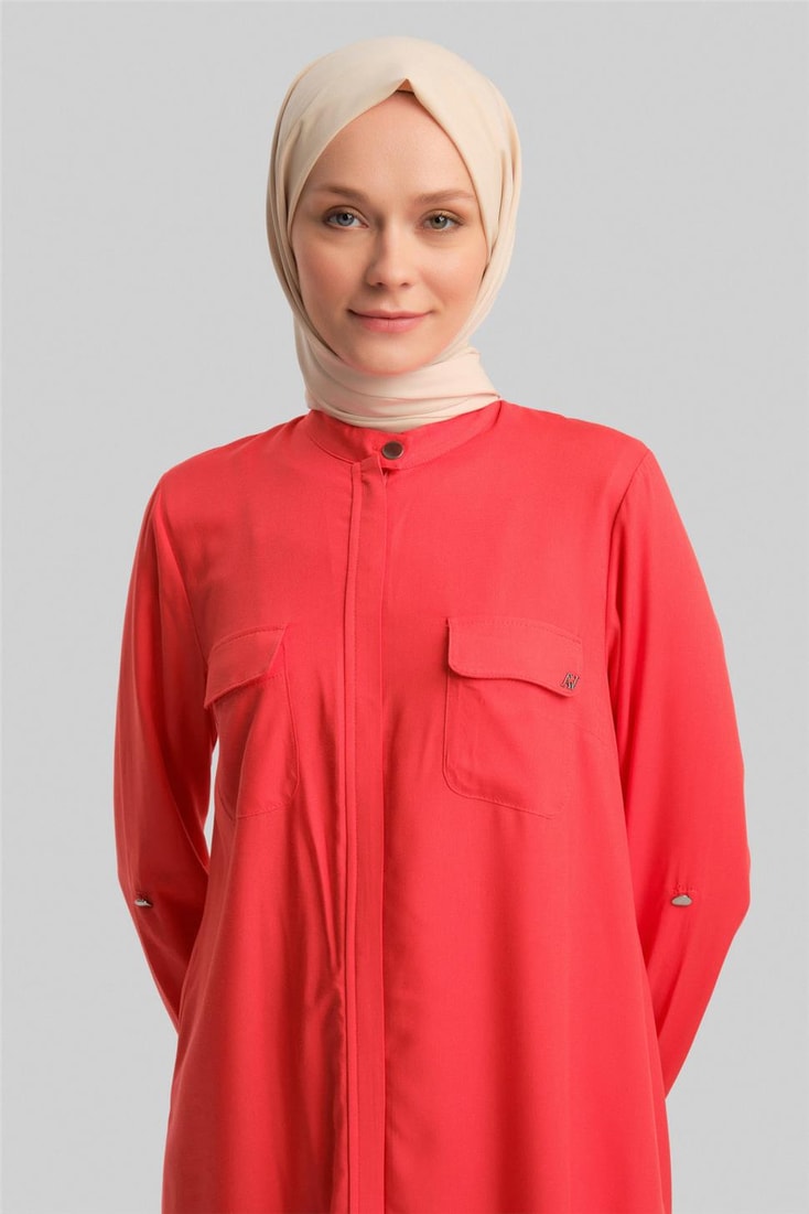 Armine Tunic Ort4217 Cherry