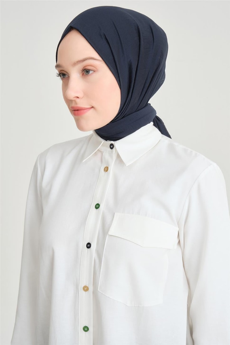 Armine Patterned Tunic Ort4371 Saxe