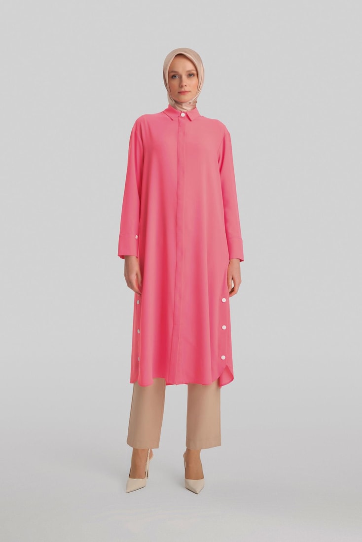 Armine Tunic Ort4406 Dark Pink