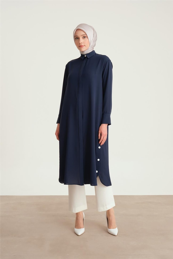 Armine Tunic Ort4406 Navy Blue