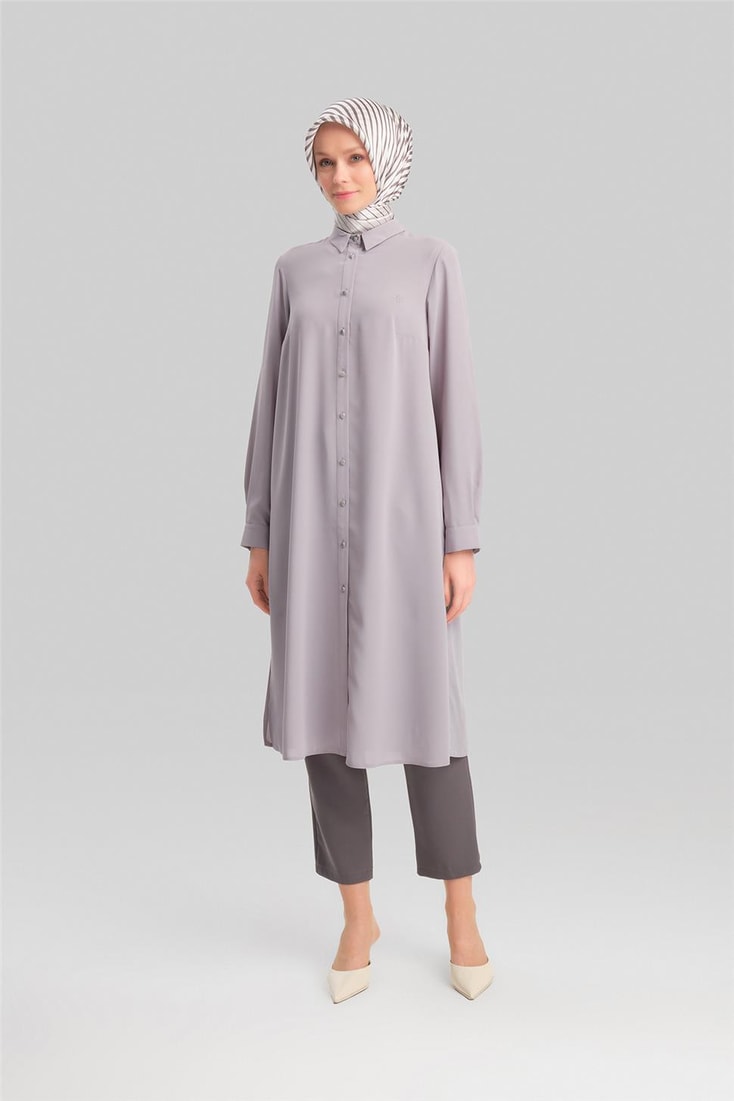 Armine A Logo Tunic Orth411 Gray