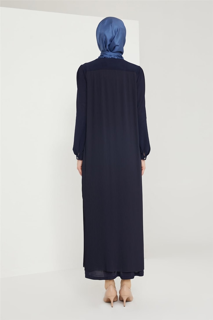 Armine Abiye Elbise 21KD3308 Lacivert
