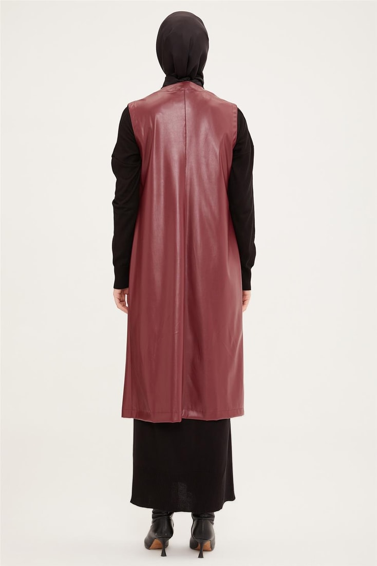 Armine Yelek 22Kd3303 Bordo