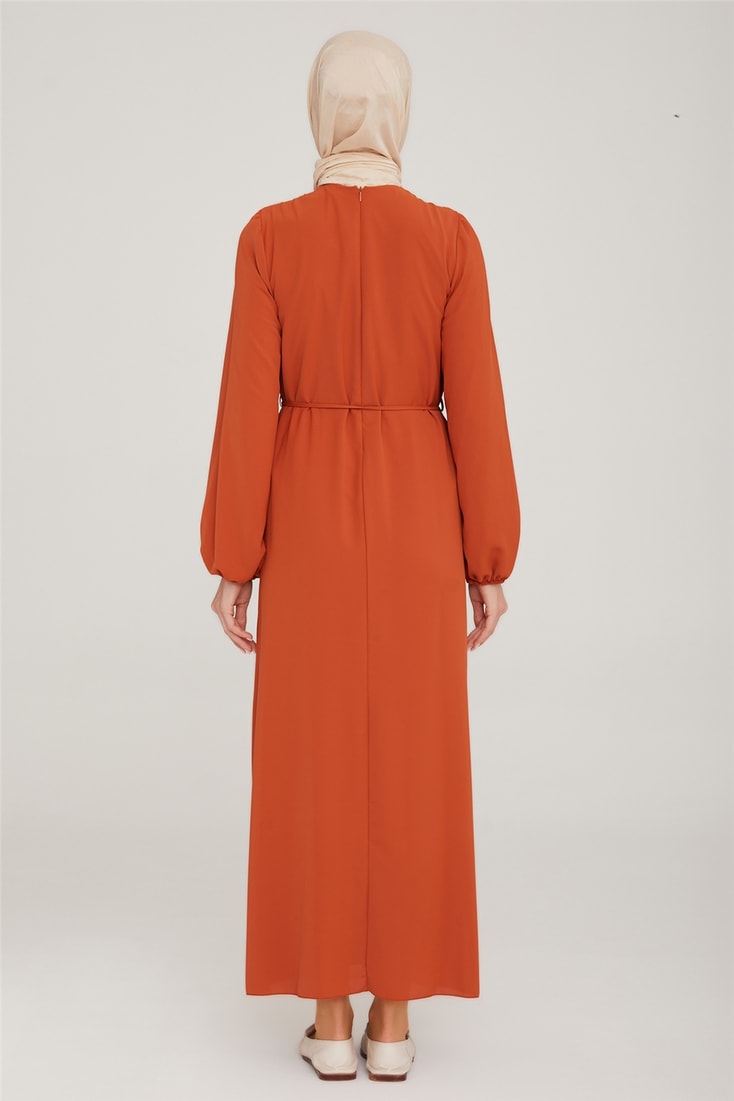 Armine Dress 22K9435 Cinnamon