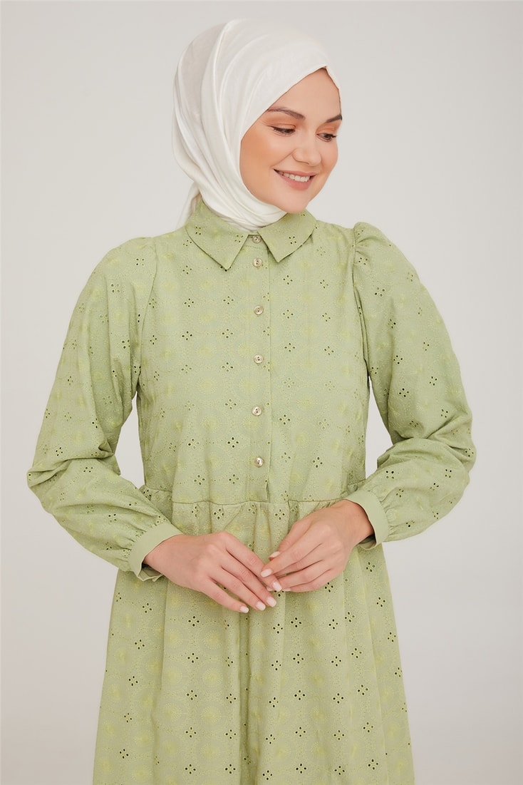 Armine Brode White Dress 23Y9451 Cagla