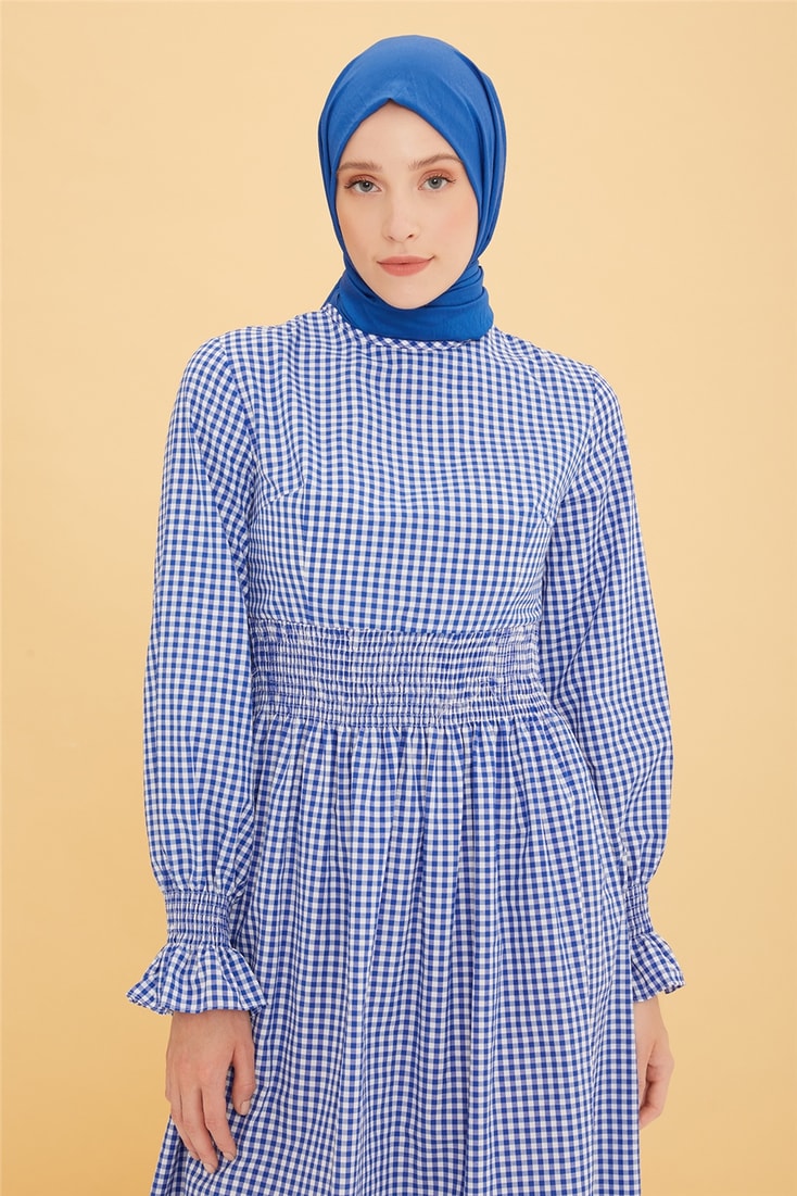 Armine Dress 22YF3000 Navy Blue