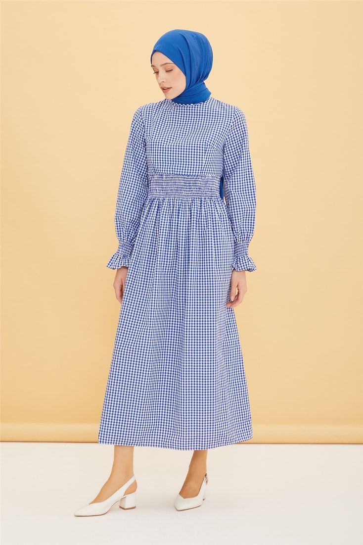 Armine Dress 22YF3000 Navy Blue