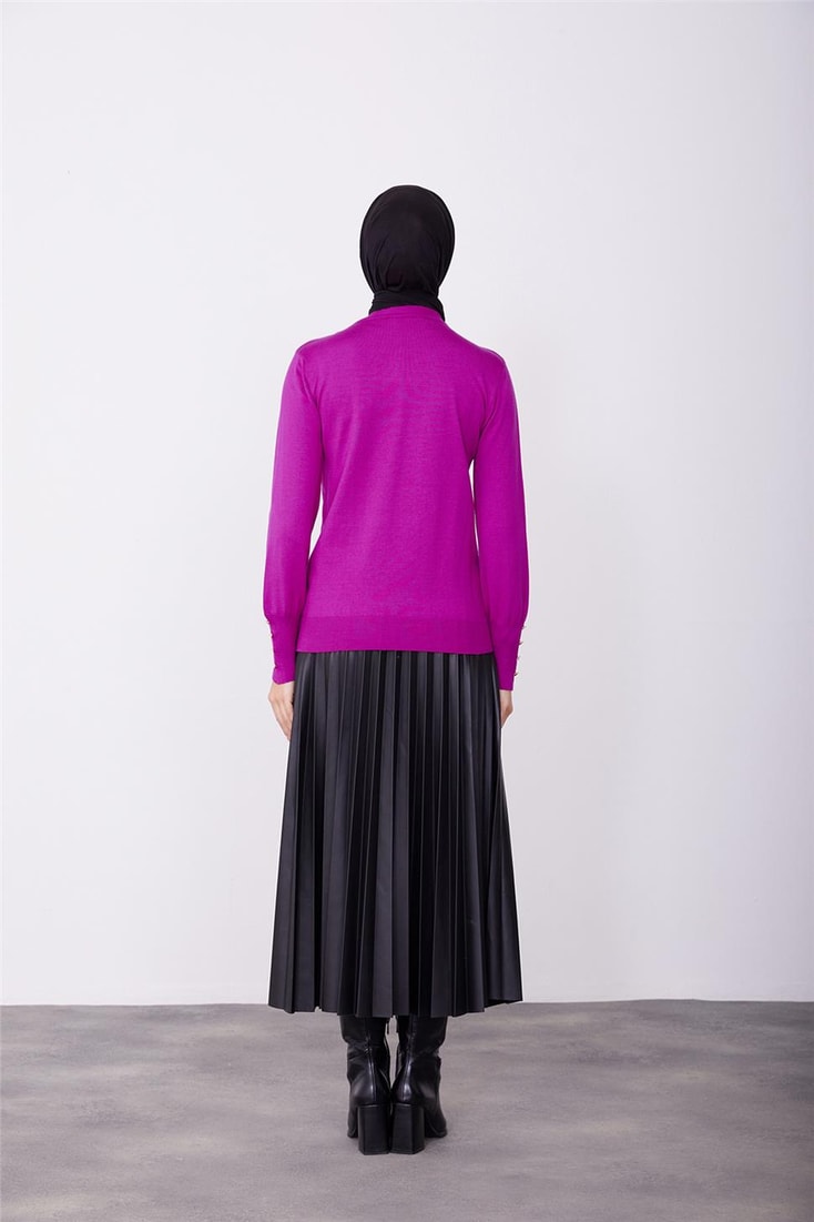 Armine Sweater 23Kd2801 Fuchsia