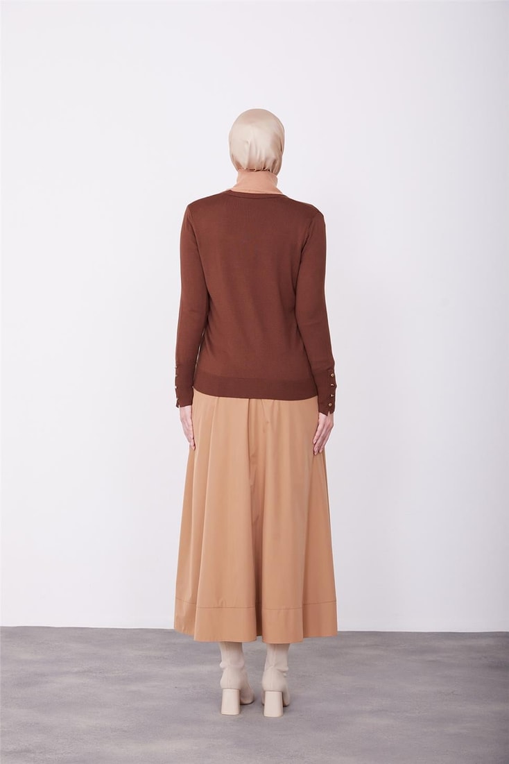 Armine Hırka 23Kd2802 Kahverengi