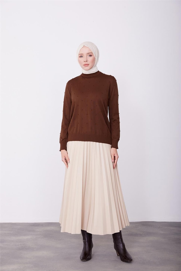 Armine Sweater 23Kd2805 Brown