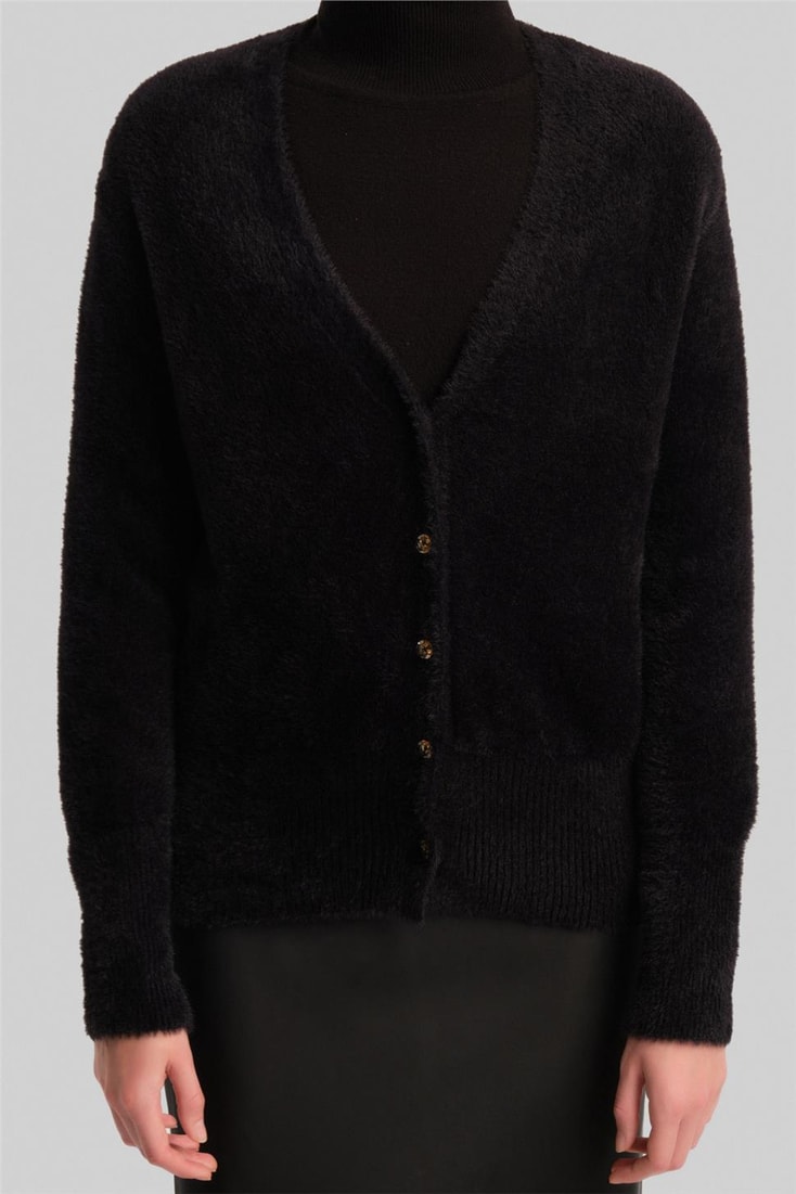 Armine Hırka 23Kd2836 Siyah