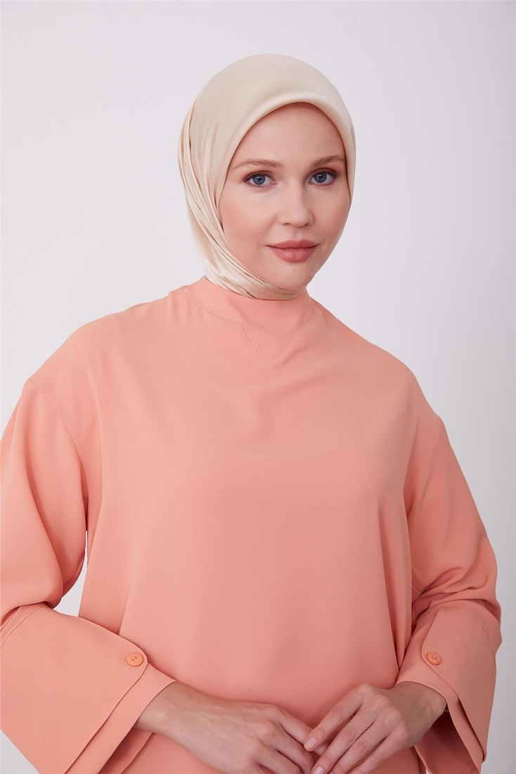 Armine Garnished Blouse 23K3344 Peach