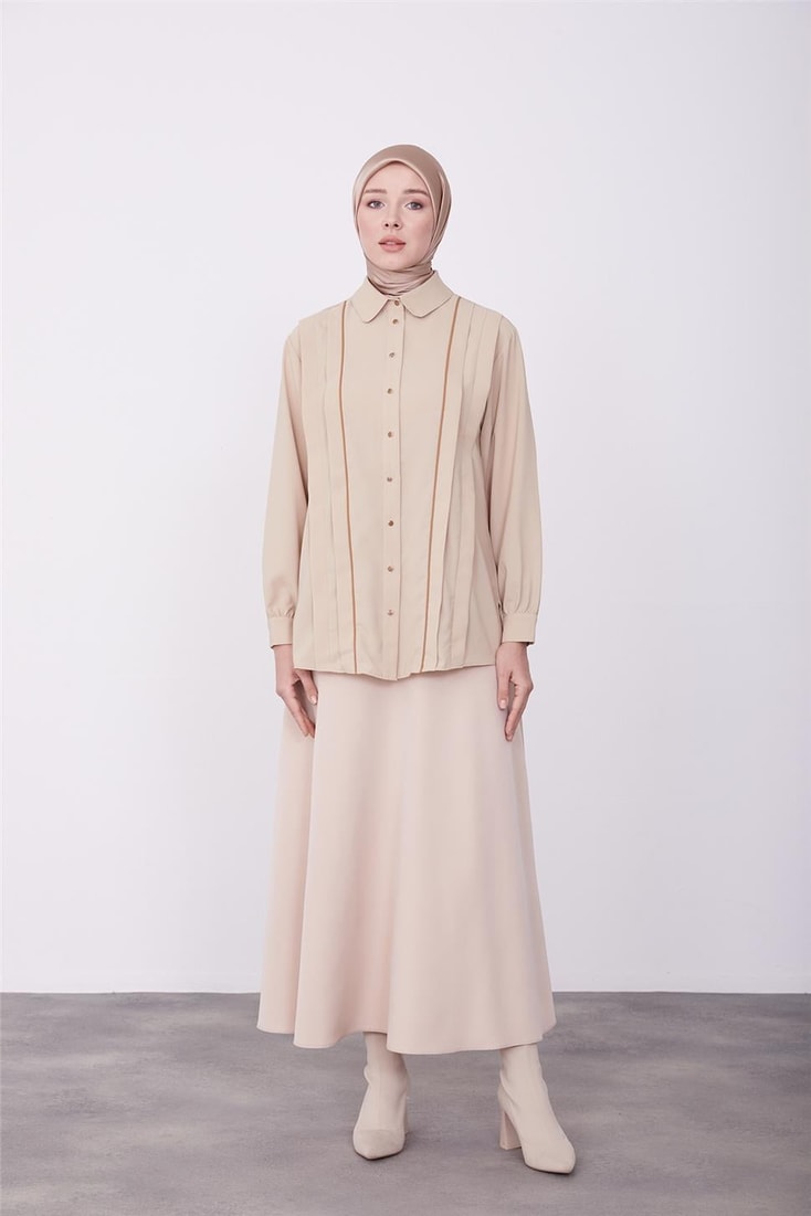 Armine Shirt 23K3347 Latte