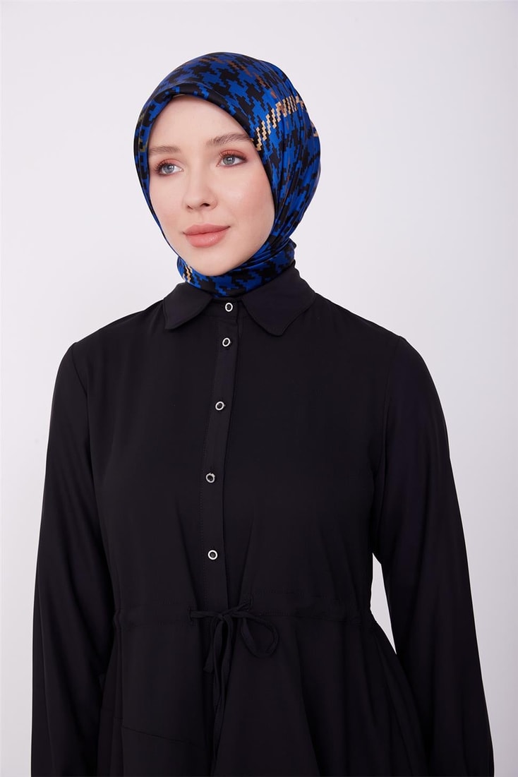 Armine Waist Tunnel Asymmetric Tunic 23K4707 Black